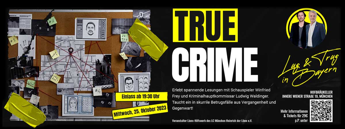 True Crime im Hofbraeukeller